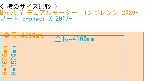 #Model Y デュアルモーター ロングレンジ 2020- + ノート e-power X 2017-